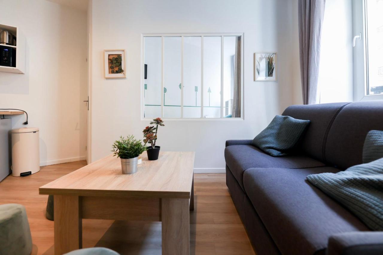 Green Apartment Near Montmartre And Opera 巴黎 外观 照片
