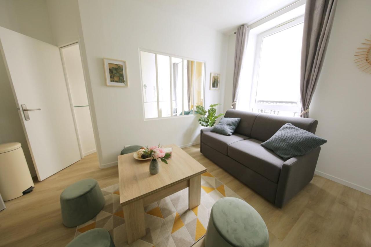 Green Apartment Near Montmartre And Opera 巴黎 外观 照片
