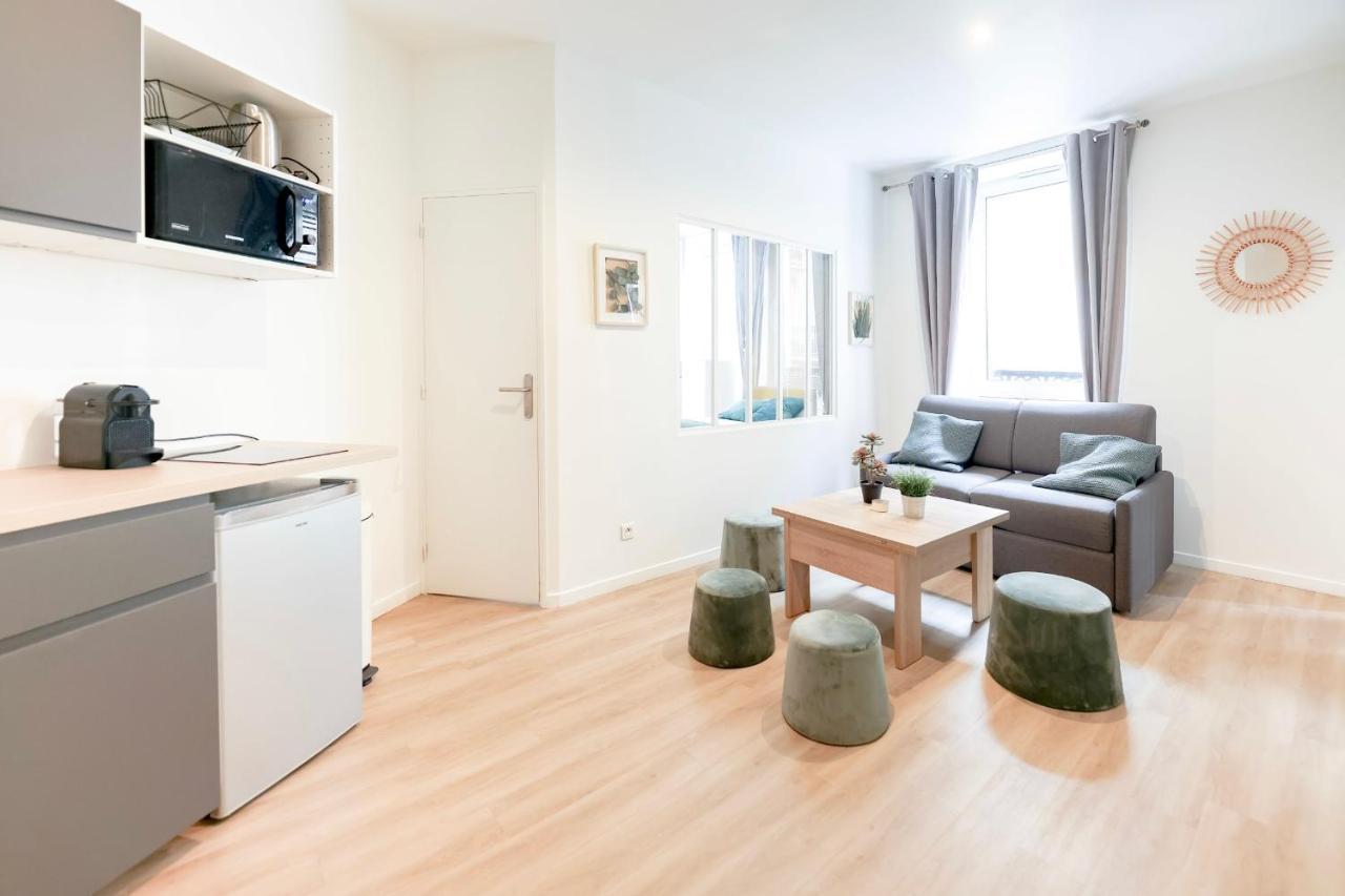 Green Apartment Near Montmartre And Opera 巴黎 外观 照片