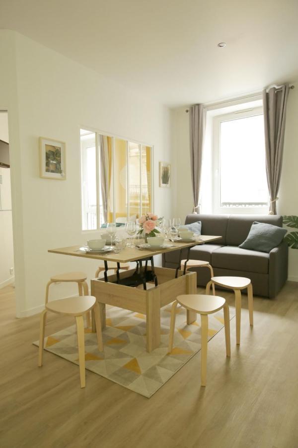 Green Apartment Near Montmartre And Opera 巴黎 外观 照片